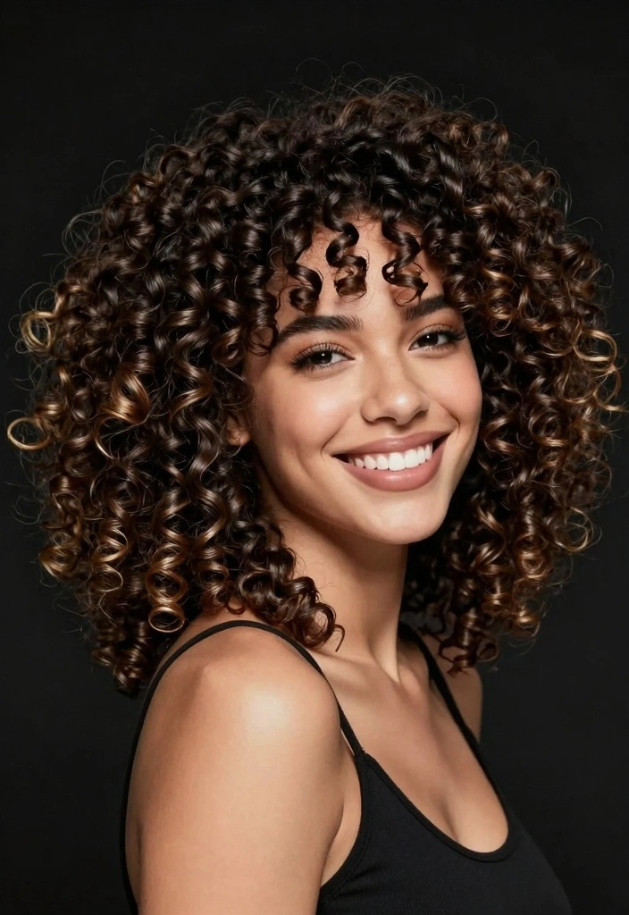 16 Layered Curly Hair Ideas for Shape and Bounce - 12. Layered Curls with a Twist-Out 1