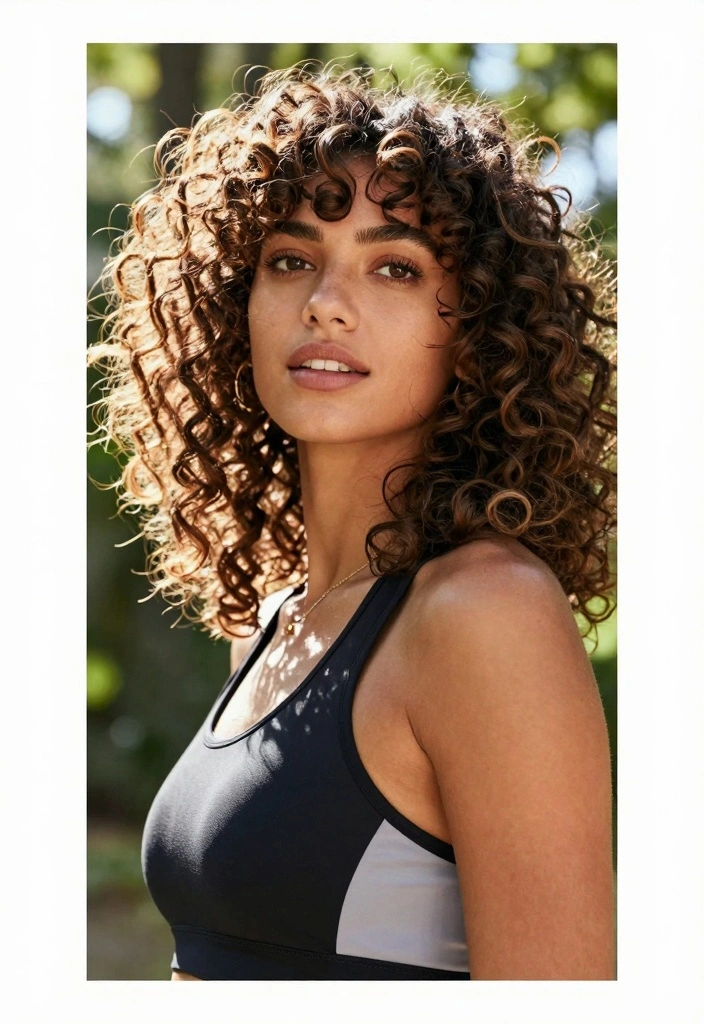 16 Layered Curly Hair Ideas for Shape and Bounce - 2. Bouncy Curls with Face-Framing Layers 1