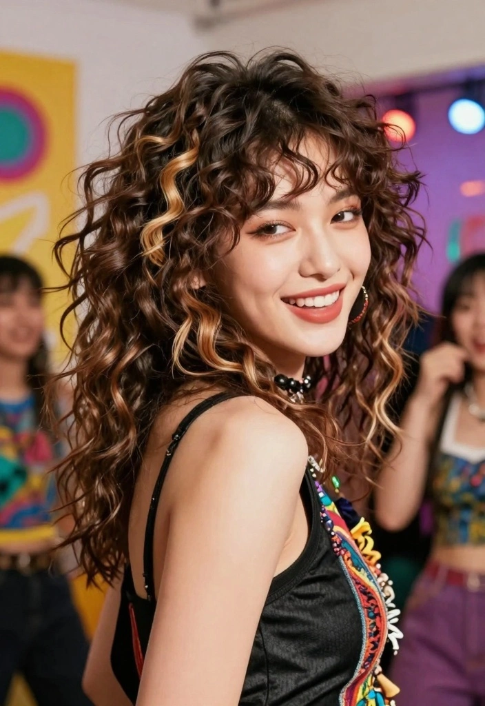 16 Layered Wavy Hair Ideas for Effortless Texture - 16. Textured Layers with a Twist 1