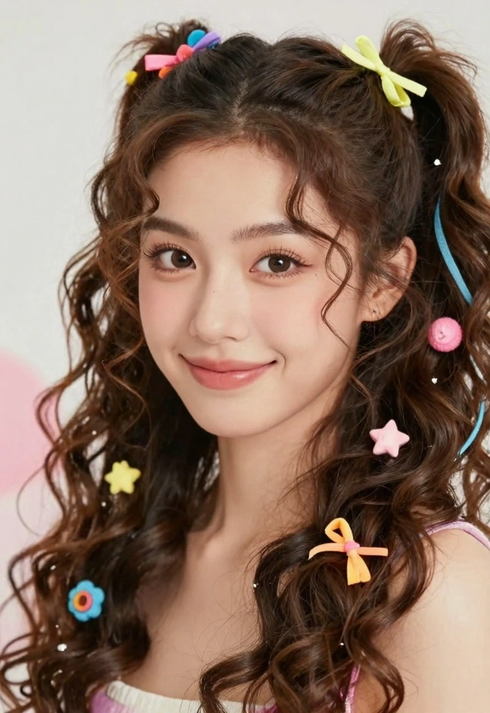 16 Pageant Hair Ideas Big Polished Glam - 12. Playful Curly Pigtails 1
