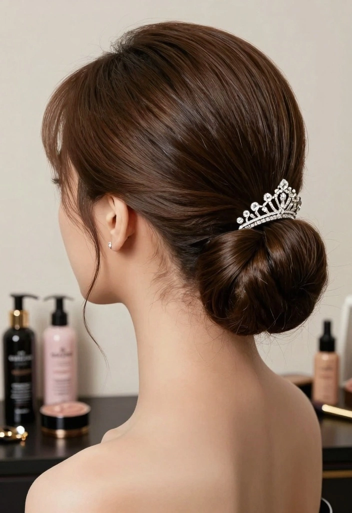 16 Pageant Hair Ideas Big Polished Glam - 2. Sleek High Bun 1