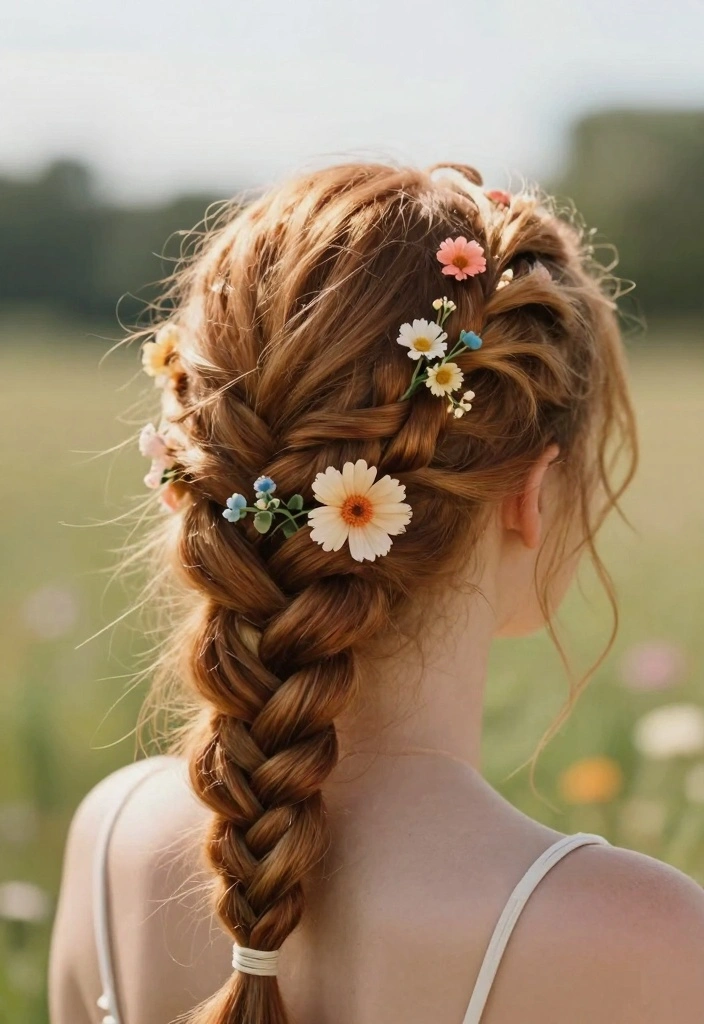 16 Red Blonde Hair Ideas for a Strawberry Glow - 16. Playful Red Blonde Braids 1