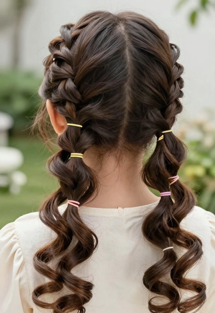 16 Rubber Band Hairstyles for Natural Hair Ideas Creative Protective - 12. Rubber Band Flower Braid 1