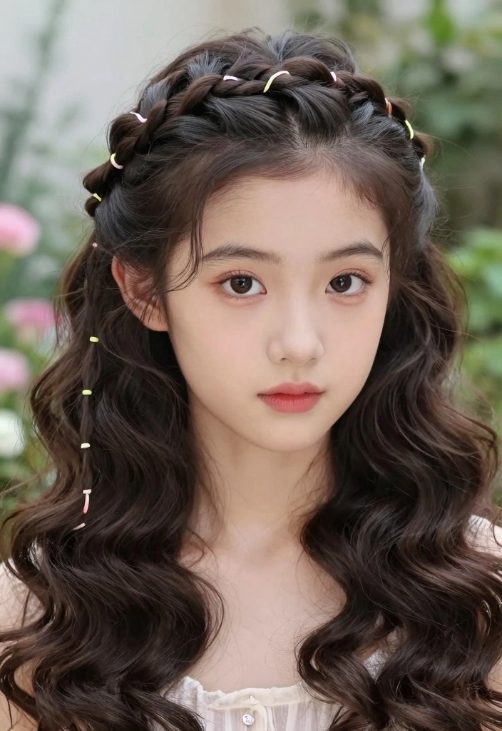 16 Rubber Band Hairstyles for Natural Hair Ideas Creative Protective - 9. Rubber Band Braided Crown 1