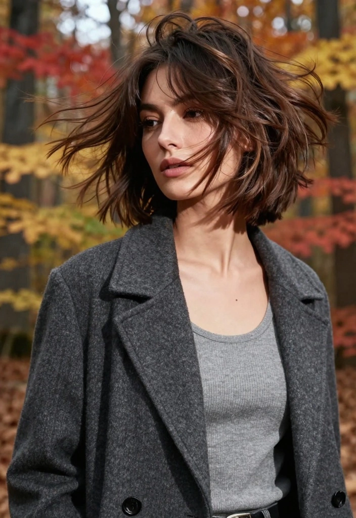 17 Fall Hair Styles Ideas Cozy Everyday Chic - 16. Playful Layered Cut 1