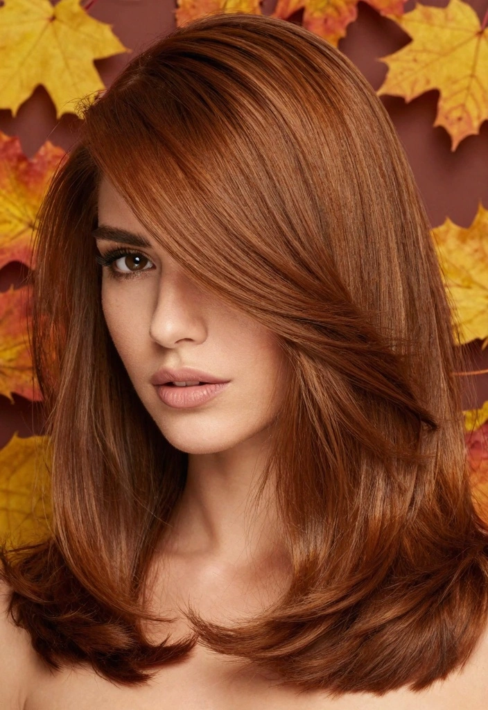 17 Fall Red Hair Color Ideas: Warm Fiery Tones for Curly Textures - 16. Cinnamon Spice Strands 1
