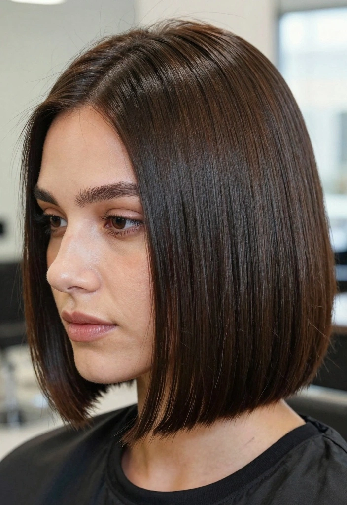 17 Hair Styles for Short Hair Ideas: Versatile Chic - 1. Sleek Bob 1