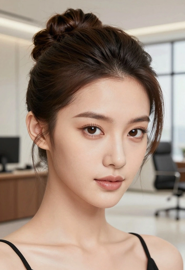 17 Hair Styles for Short Hair Ideas: Versatile Chic - 14. Chic Tucked Under 1