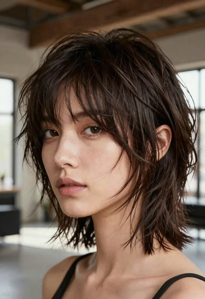 17 Hair Styles for Short Hair Ideas: Versatile Chic - 4. The Shag 1