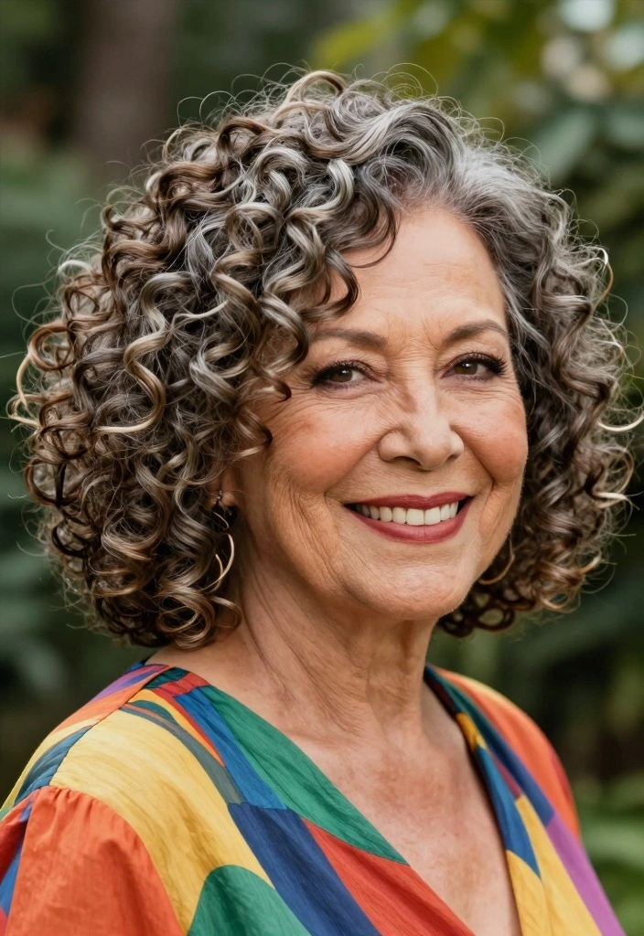 17 Older Women Hairstyles Ideas Classic Modern Blend - 11. Curly Bob 1