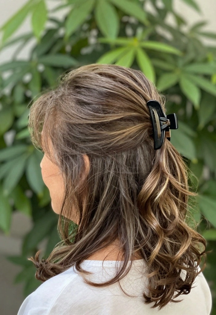 17 Older Women Hairstyles Ideas Classic Modern Blend - 13. Trendy Half-Up, Half-Down 1