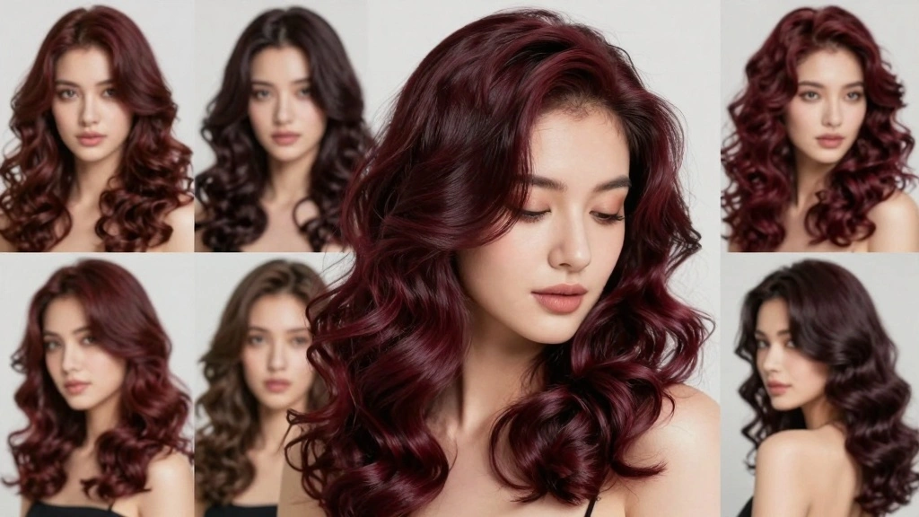 17 Red Wine Hair Color Ideas: Deep Luxe Tone