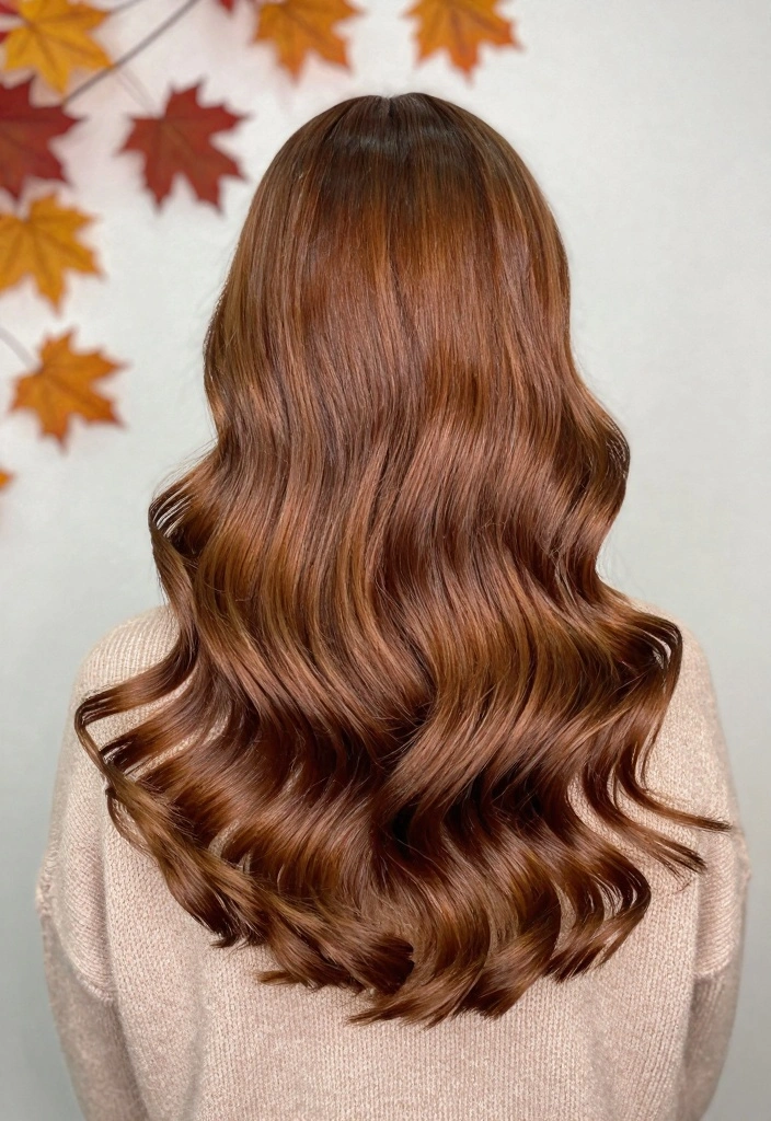 18 Fall Hair Color Ideas Trending Now - 1. Warm Chestnut Brown 1