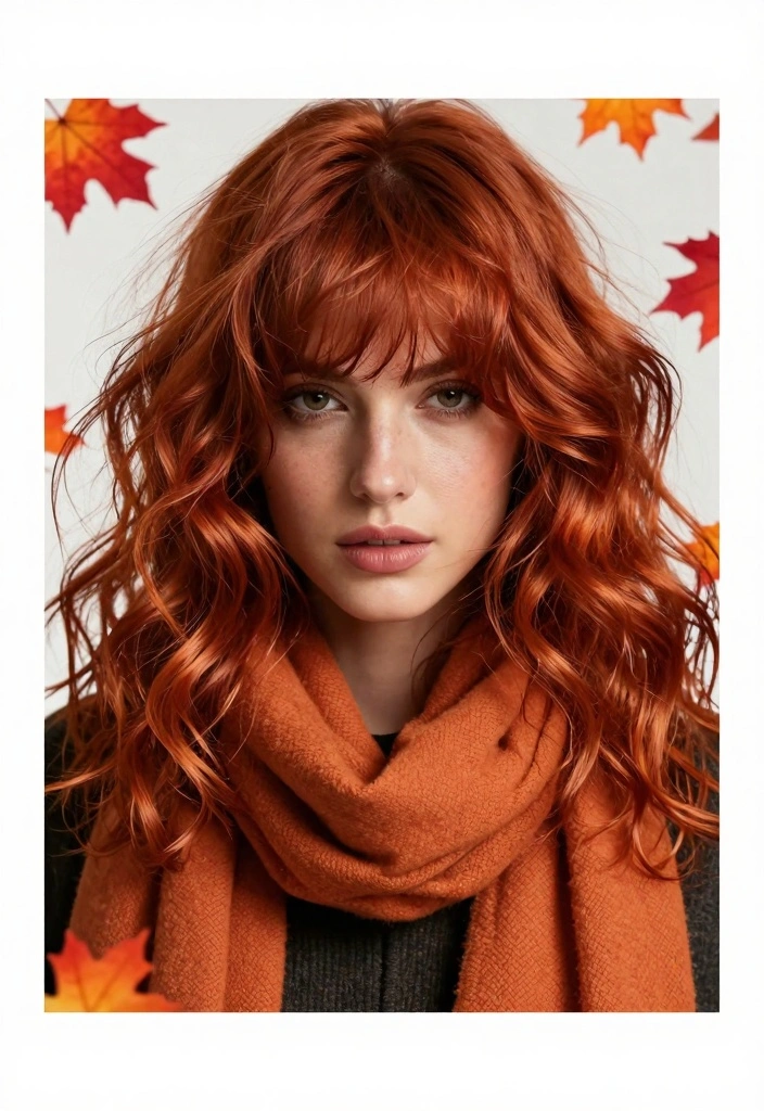 18 Fall Hair Color Ideas Trending Now - 5. Fiery Copper 1