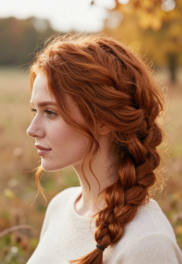 18 Fall Hair Color Ideas Trending Now - 7. Rustic Red 1