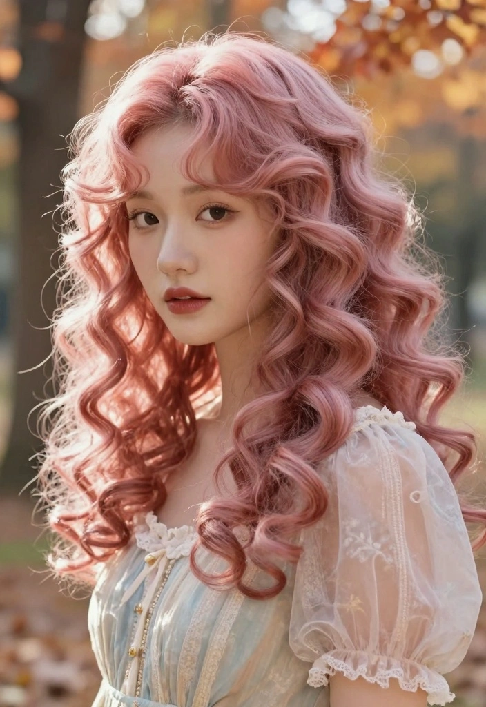 18 Fall Hair Color Trends Ideas You Will See Everywhere - 14. Frosted Strawberry 1