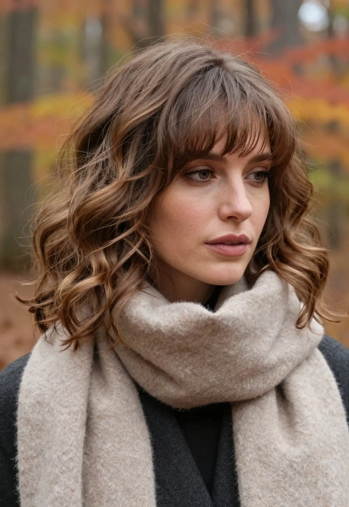 18 Fall Hair Inspo Ideas Save Worthy Looks - 11. Curtain Bangs 1