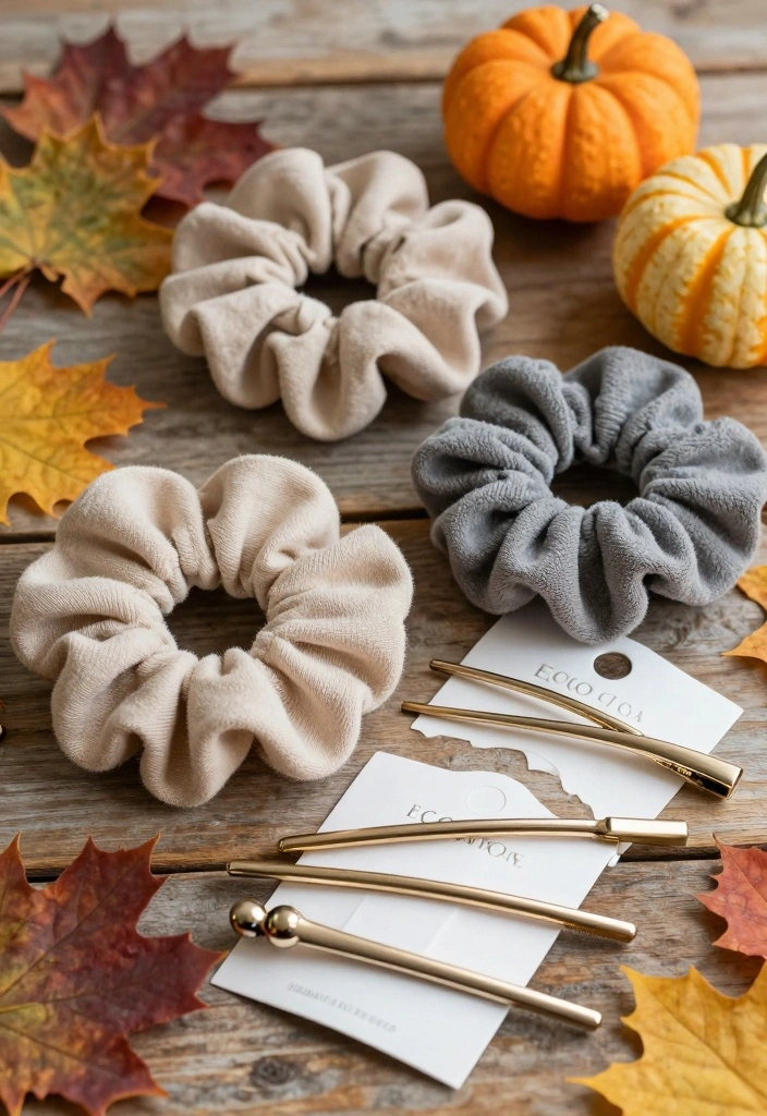 18 Fall Hair Inspo Ideas Save Worthy Looks - 12. Eco-Friendly Hair Accessories 1