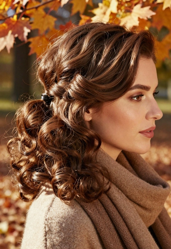 18 Fall Hair Inspo Ideas Save Worthy Looks - 6. Low Ponytail with Texture 1