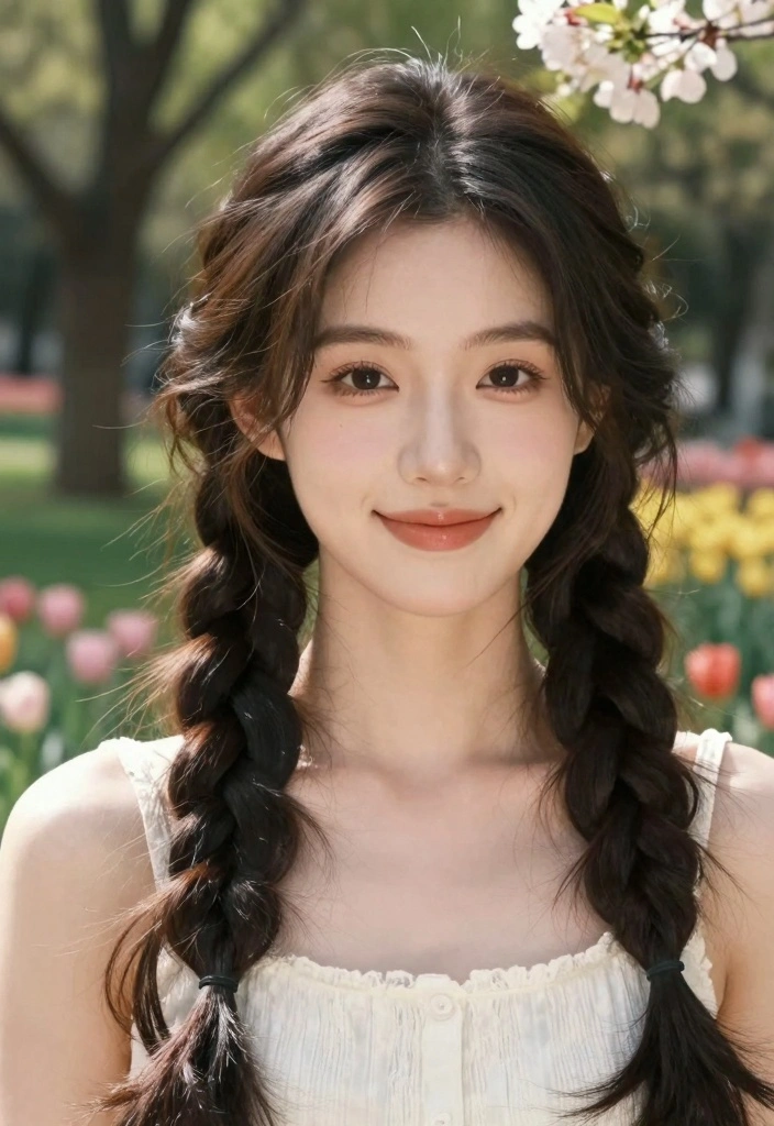 18 Hairstyles for Layered Hair Ideas: Movement and Volume - 13. Layered Side Braid 1