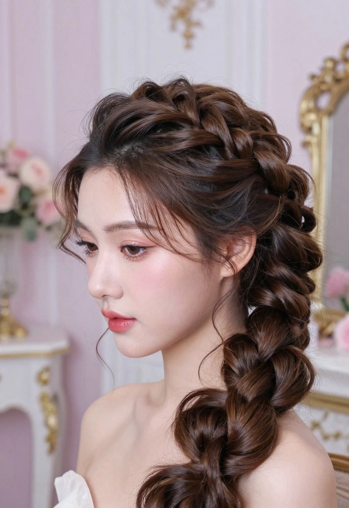 18 Princess Hair Ideas for Soft Fairytale Volume - 16. Enchanted Twist and Pin 1