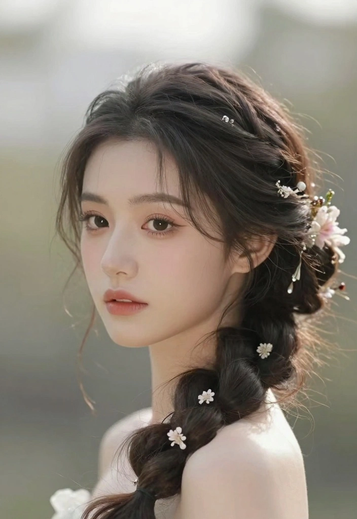 18 Princess Hair Ideas for Soft Fairytale Volume - 5. Soft Romantic Updo 1