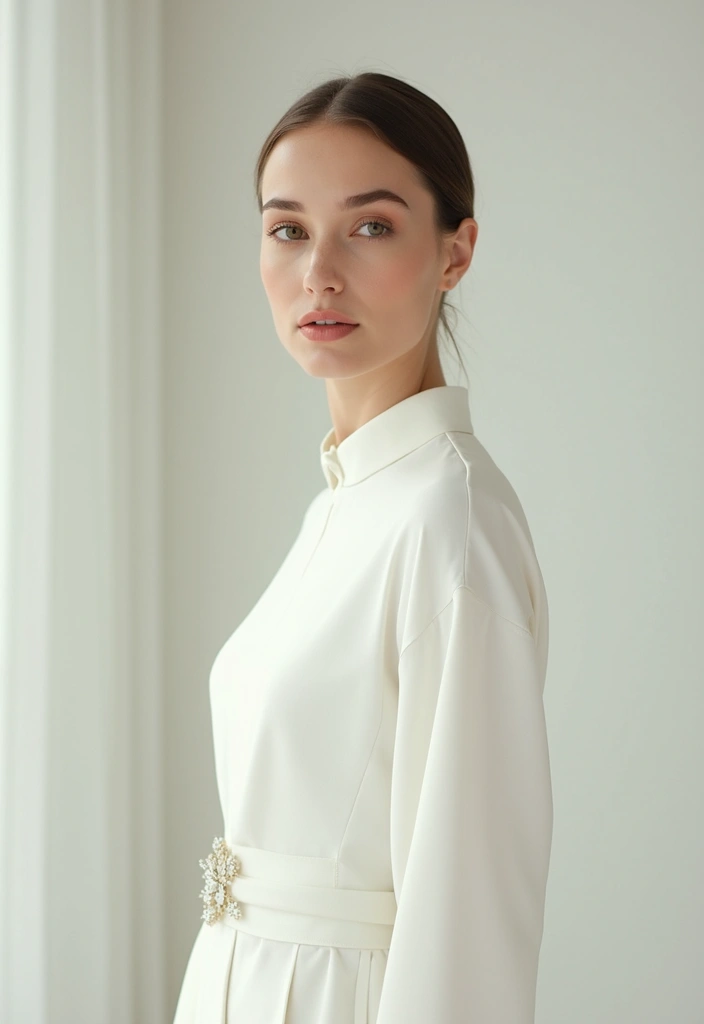 29 Eid Outfit Ideas That Flatter Every Figure - 11. Classic White Elegance 1