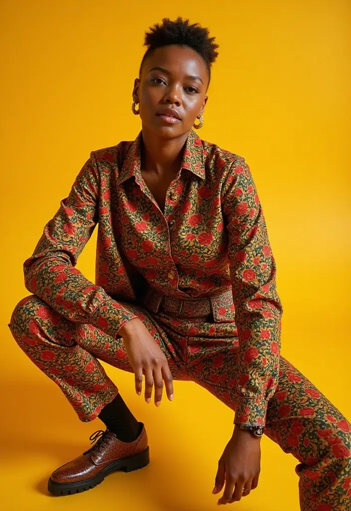 29 Eid Outfit Ideas That Flatter Every Figure - 16. Bold Prints 1