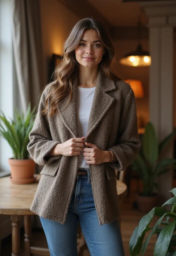 29 Eid Outfit Ideas That Flatter Every Figure - 17. Stylish Shrugs 1