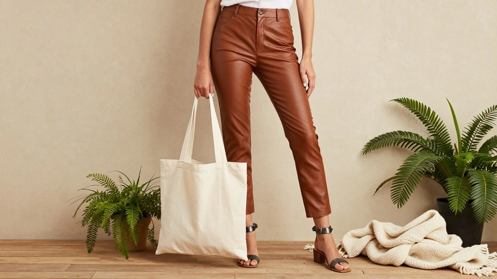 14 Brown Leather Pants Outfit Ideas For Women With Bold Energy