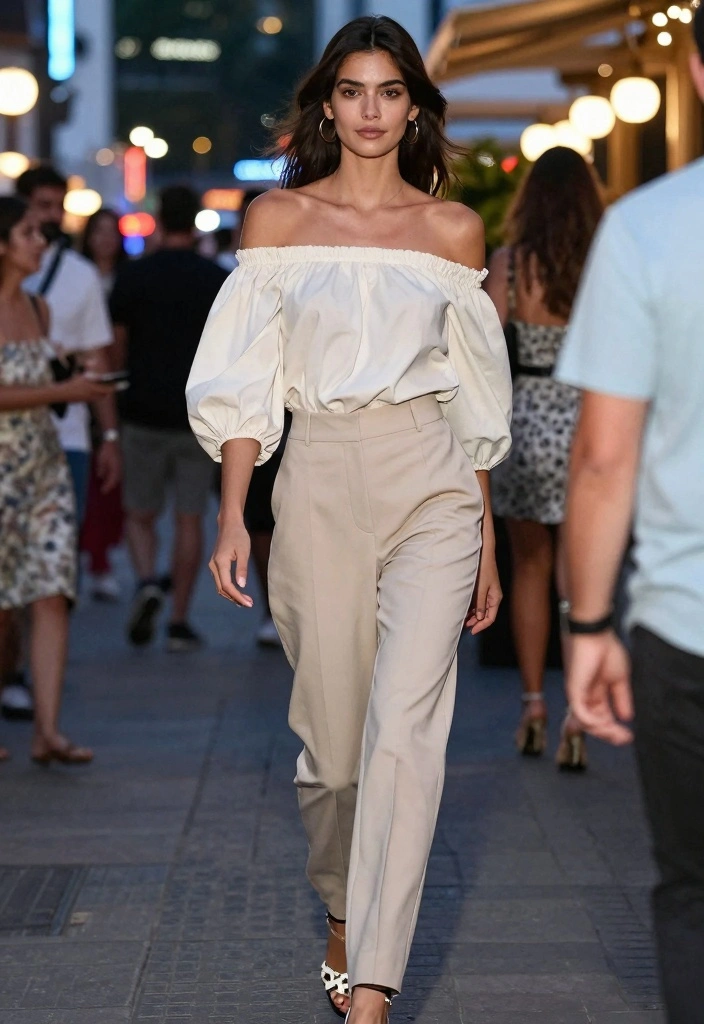 14 Halara Pants Outfit Ideas For Women With Comfortable Style - 7. Chic Night Out 1