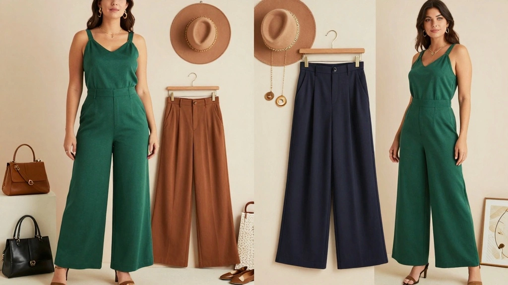 14 Plus Size Wide Leg Pants Outfit Ideas For Women