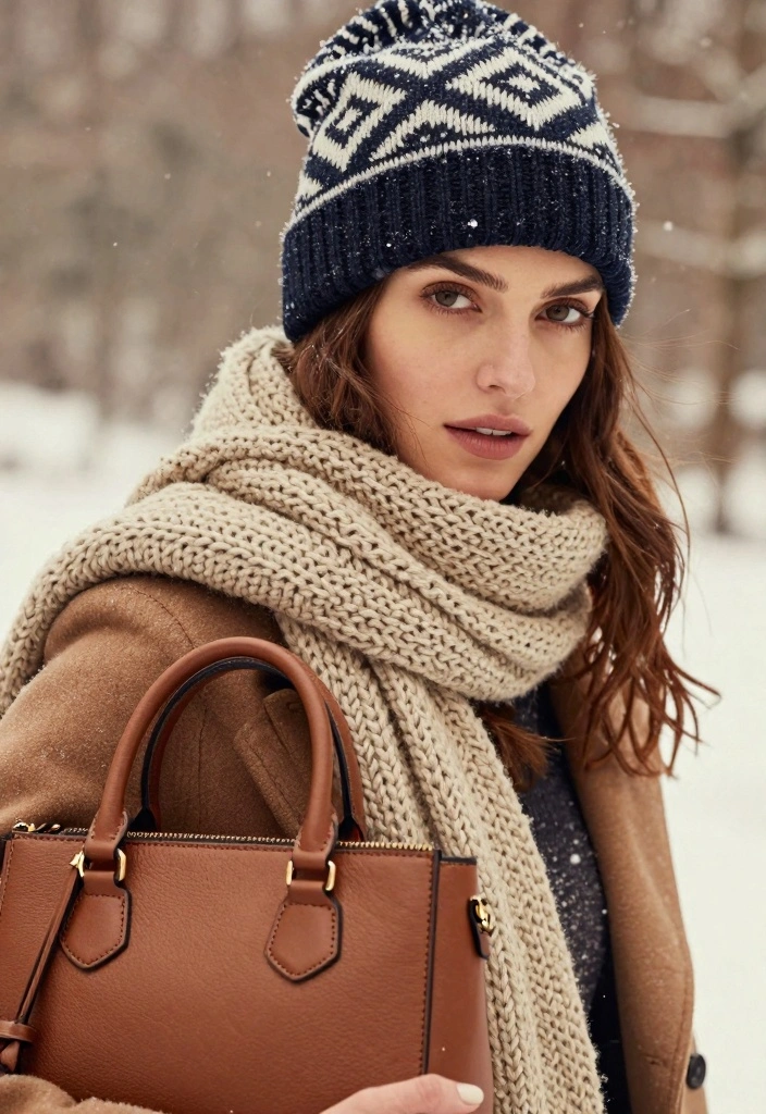 15 Aspen Winter Outfit Ideas For Women With Mountain Style - 6. Sustainable Accessories 1