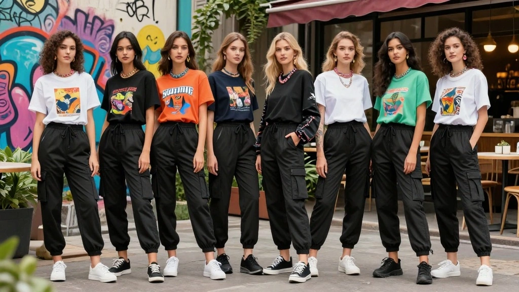 15 Black Parachute Pants Outfit Ideas For Women With Street Style