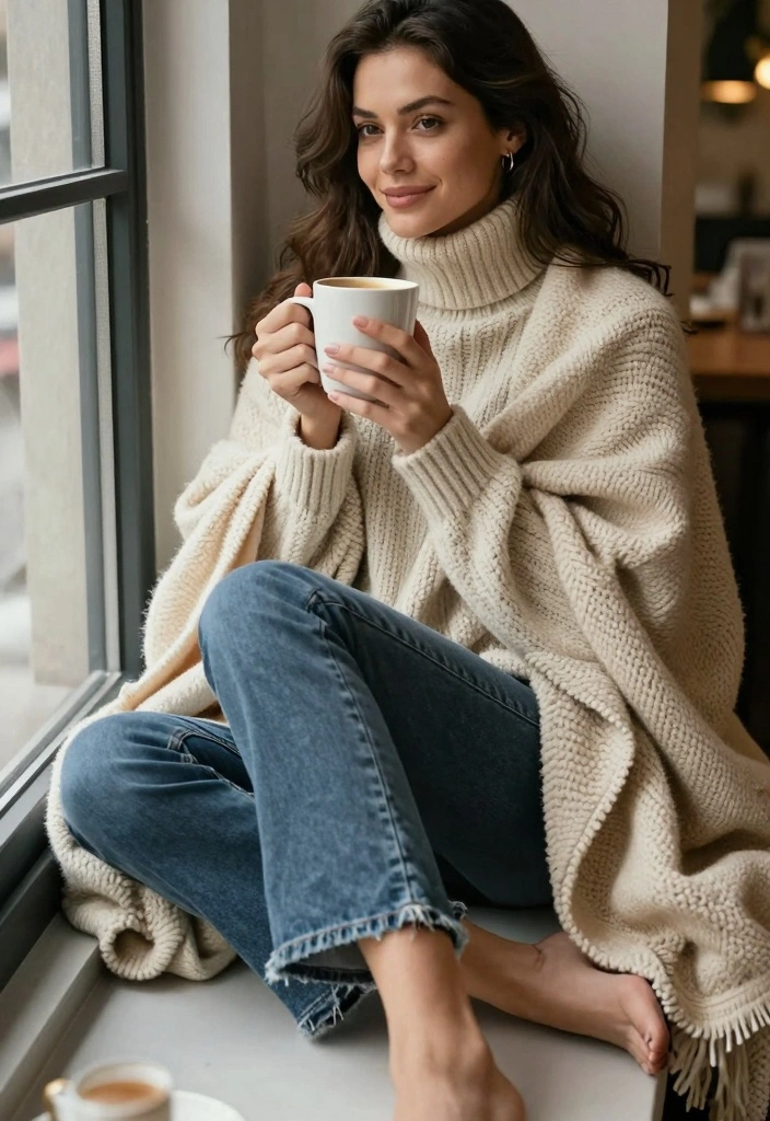 15 Cropped Flare Jeans Outfit Ideas For Women With Modern Shape - 13. Stylish Year-Round Layers 1