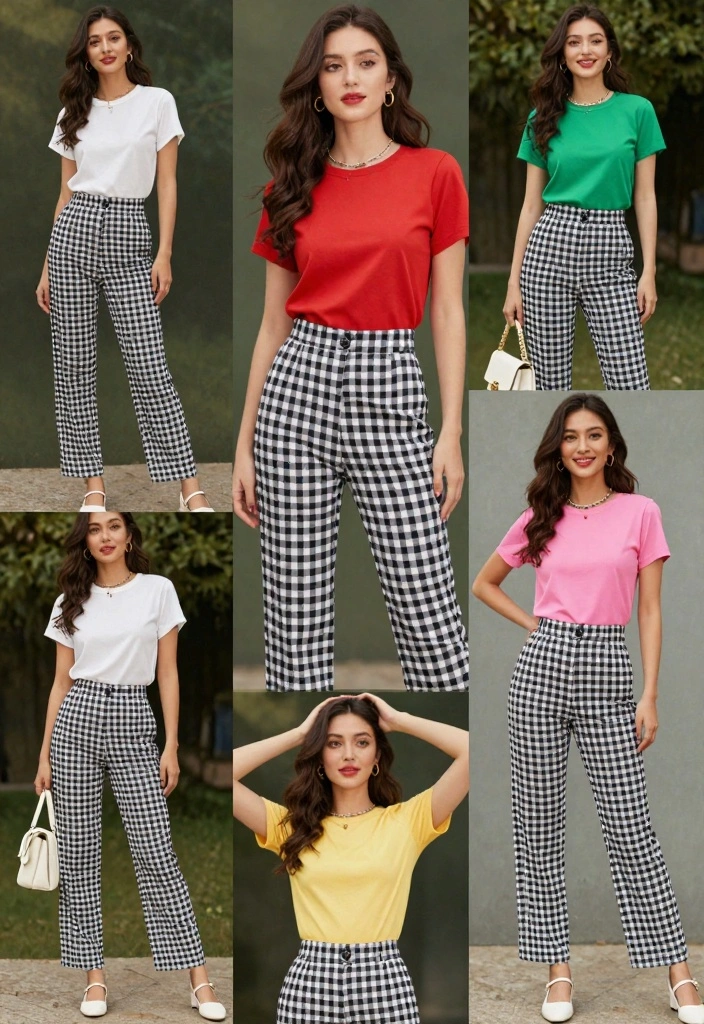 15 Gingham Pants Outfit Ideas For Women With Vintage Charm - Conclusion 1