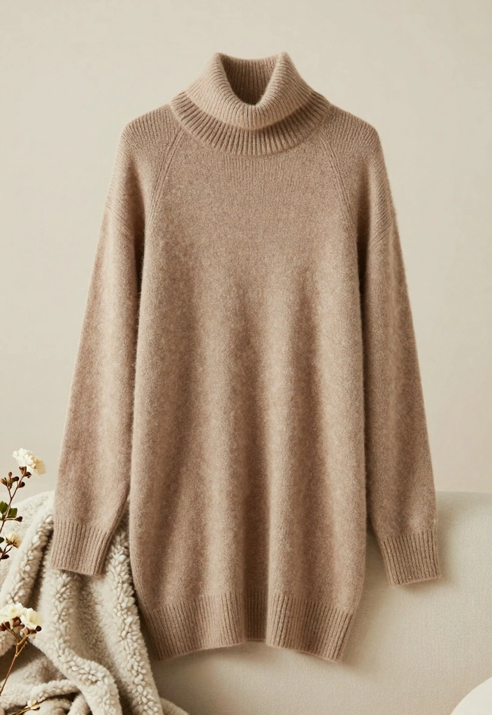 15 Winter Outfit Ideas For Women That Feel Stylish And Warm - 15. Timeless Comfort in Cashmere 1