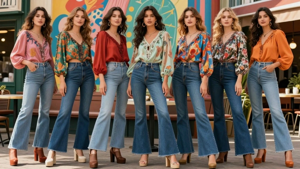 16 Bell Bottom Jeans Outfit Ideas For Women With Vintage Flair