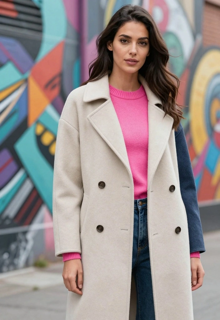 16 Fall Aesthetic Outfit Ideas For Women You Will Love - 12. Color-Blocked Layers 1
