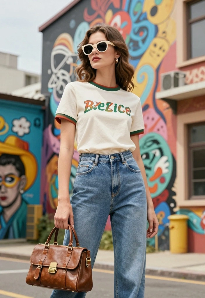 16 Jean Outfit Ideas For Black Women With Confident Style - 15. Classic Vintage Influences 1