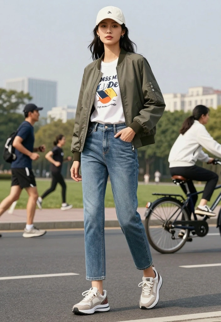 16 Miss Me Jeans Outfit Ideas For Women With Western Glam - 7. Sporty Chic 1