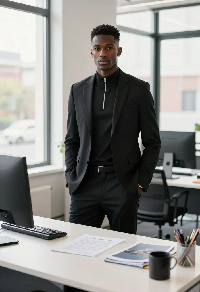 12 Quarter Zip Outfit Ideas for Women That Go Beyond Athleisure - 1. Chic Layering for Office Days 1