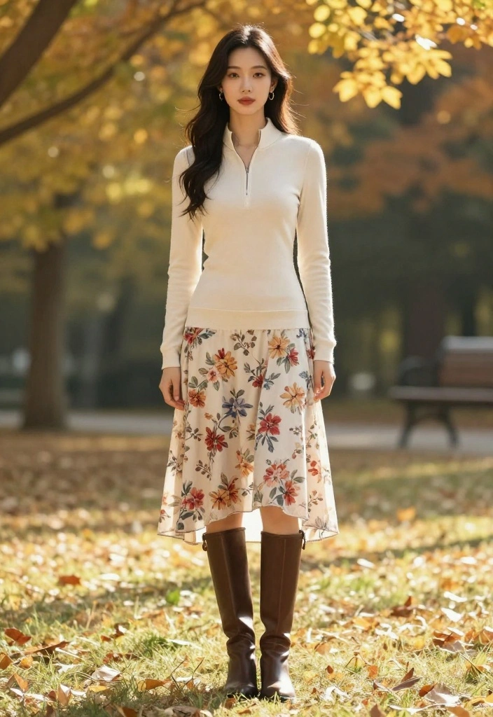 12 Quarter Zip Outfit Ideas for Women That Go Beyond Athleisure - 6. Layered Over a Dress 1