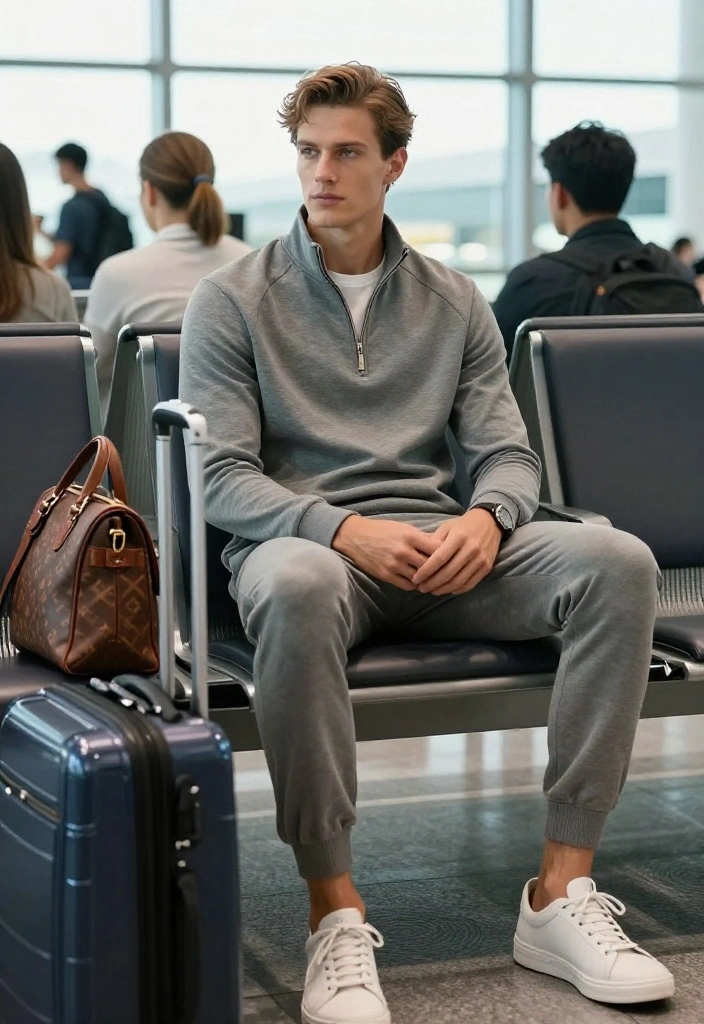 12 Quarter Zip Outfit Ideas for Women That Go Beyond Athleisure - 7. Travel-Friendly Styles 1