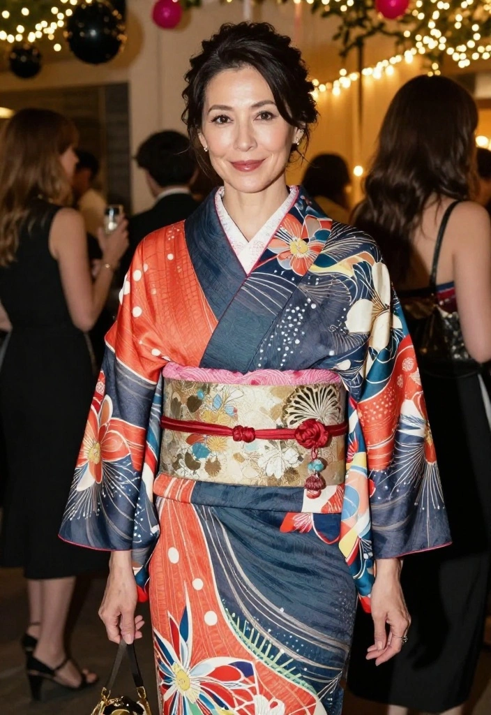 14 Birthday Party Outfit Ideas for Women That Celebrate Without Upstaging - 14. Modern Kimono & Casual Outfit 1