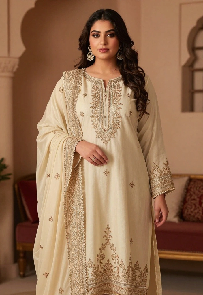 15 Baat Pakki Outfit Ideas for a Modest Celebration - 5. Stunning Pakistani Salwar Kameez 1