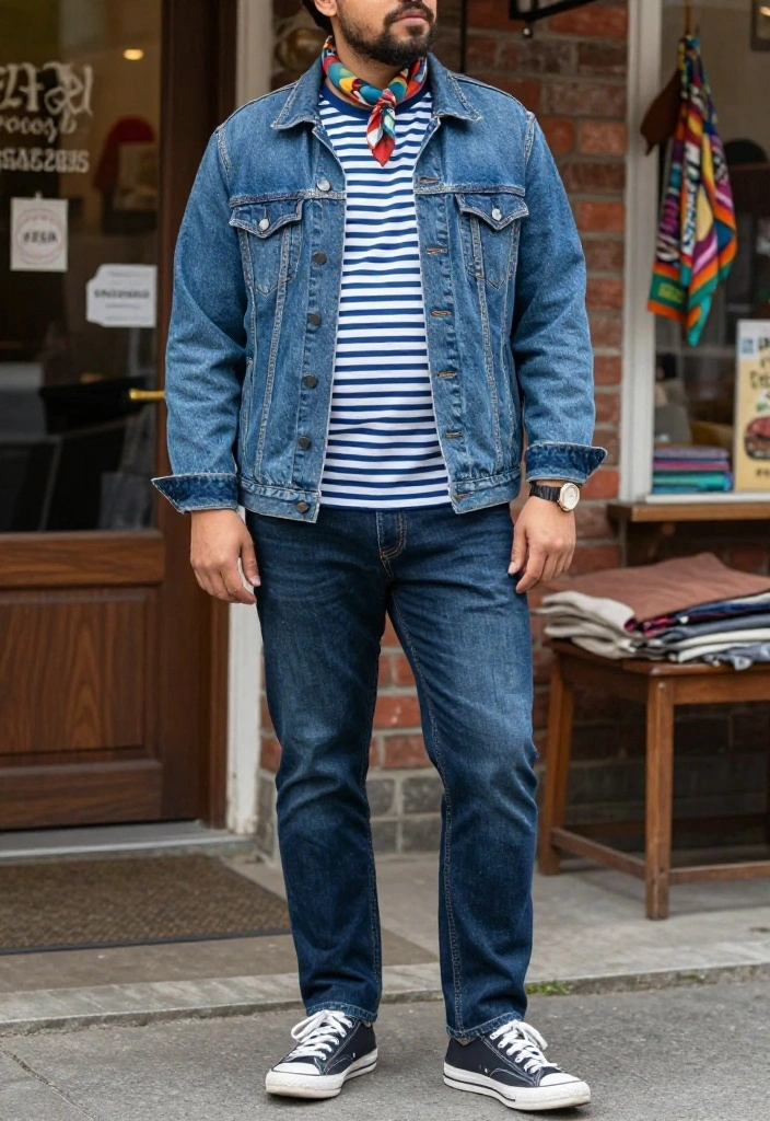 15 Blue and White Striped Shirt Outfit Suggestions for Women That Skip the Nautical Cliché - 2. Layered for Love 1