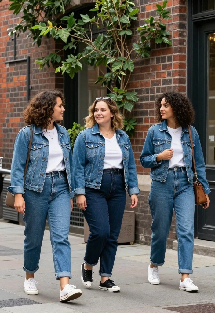 15 Paper Bag Pants Outfit Ideas for Women That Flatter Every Body - 5. Stylish Combinations with Denim Jackets 1