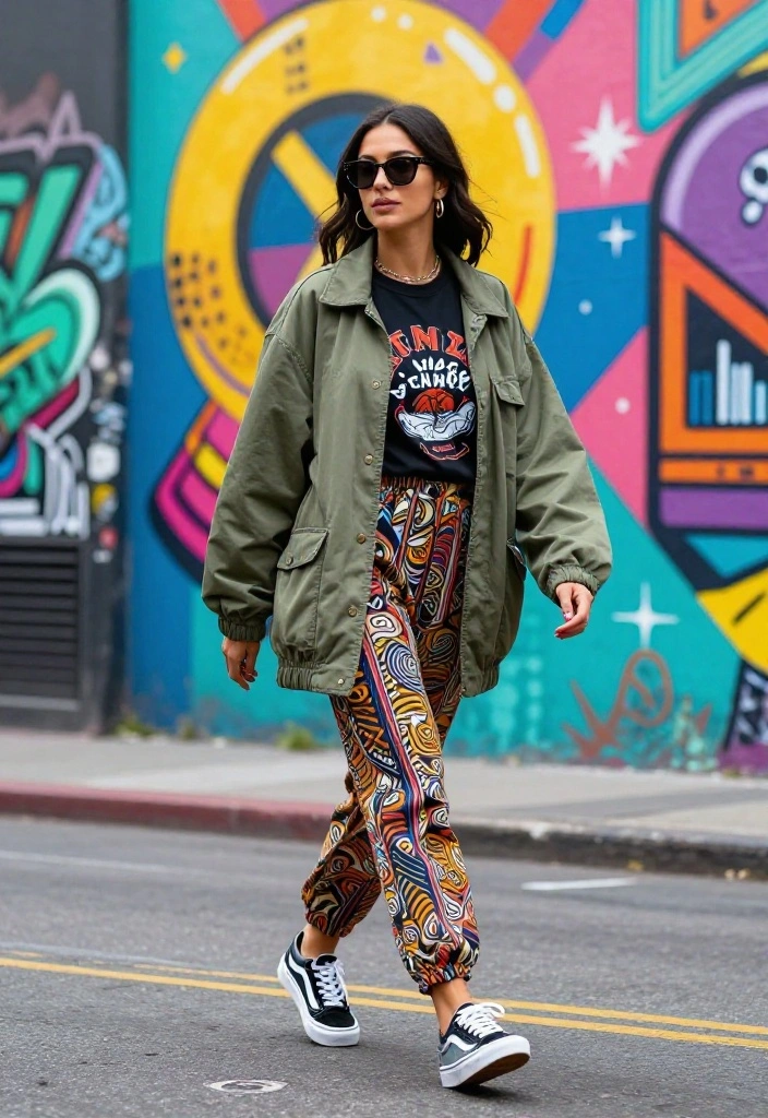 15 White Vans Outfit Ideas for Women That Dress Them Up or Down - 15. Street Style Inspiration 1