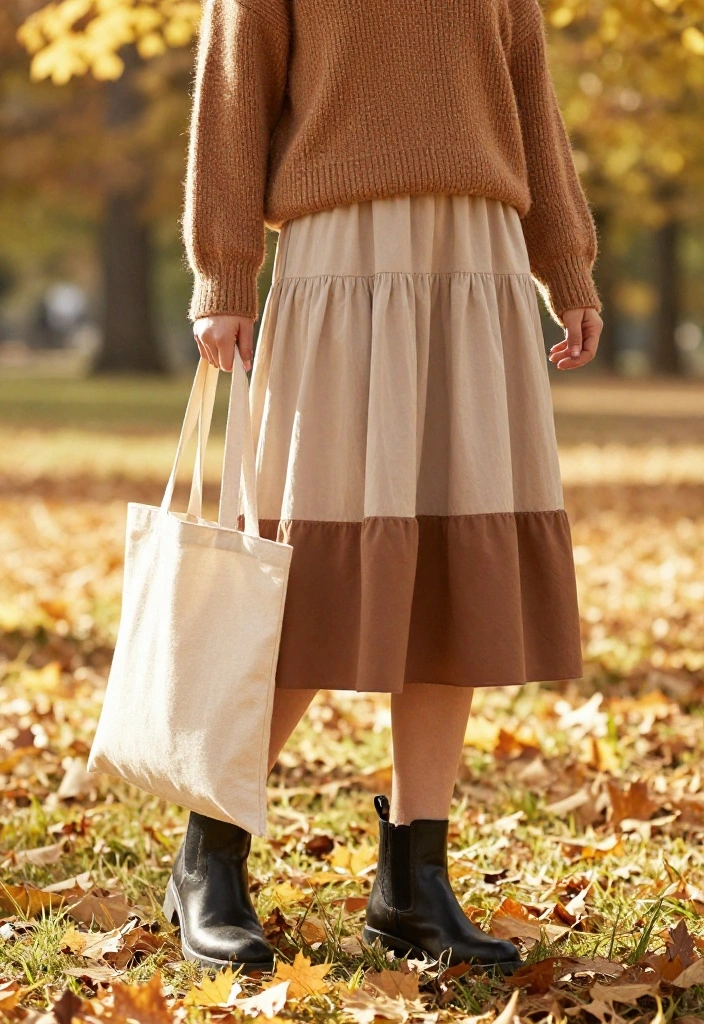 15 Women Outfit Botines Negras Cortas Ideas That Show Off - 7. Layered Dresses with Cozy Knits 1